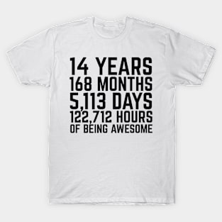 14th Birthday Funny Boy’s Birthday T-Shirt